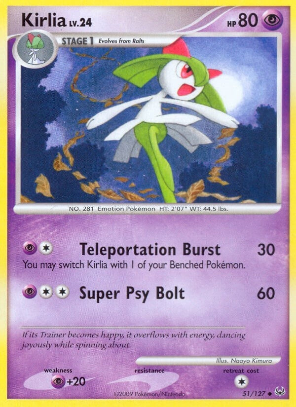 Image for Kirlia (51/127) (Platinum) - Pokemon