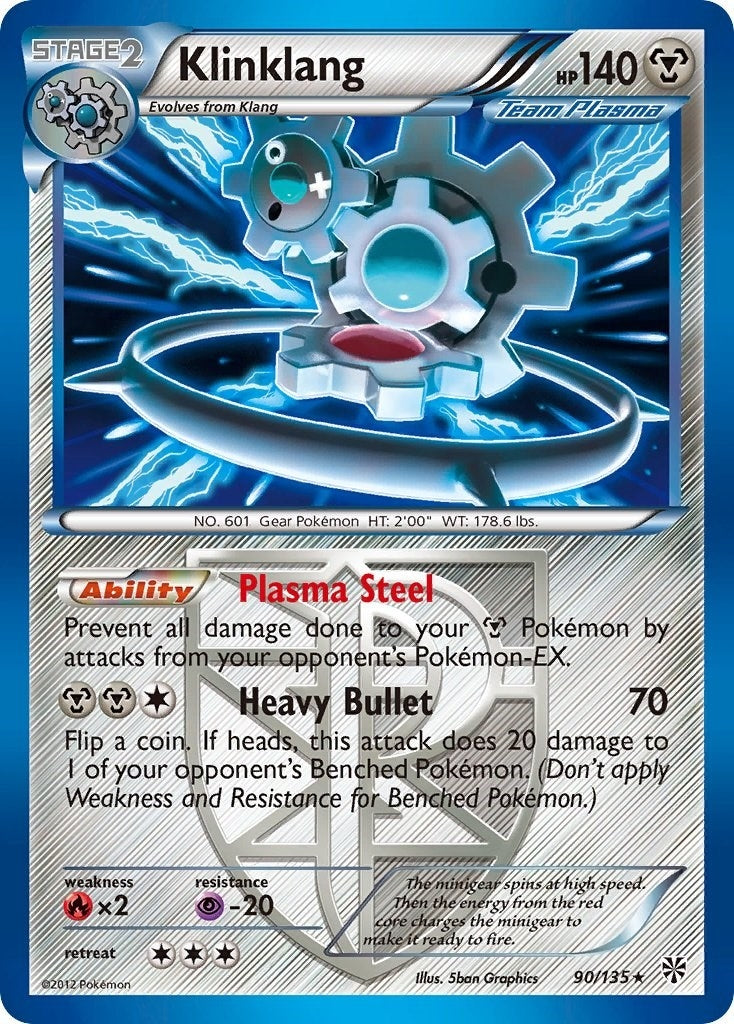 Image for Klinklang (Team Plasma) (90/135) (Plasma Storm) - Pokemon