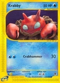 Image for Krabby (115/165) (Expedition) - Pokemon