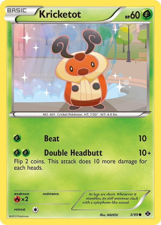 Image for Kricketot (3/99) (Next Destinies) - Pokemon