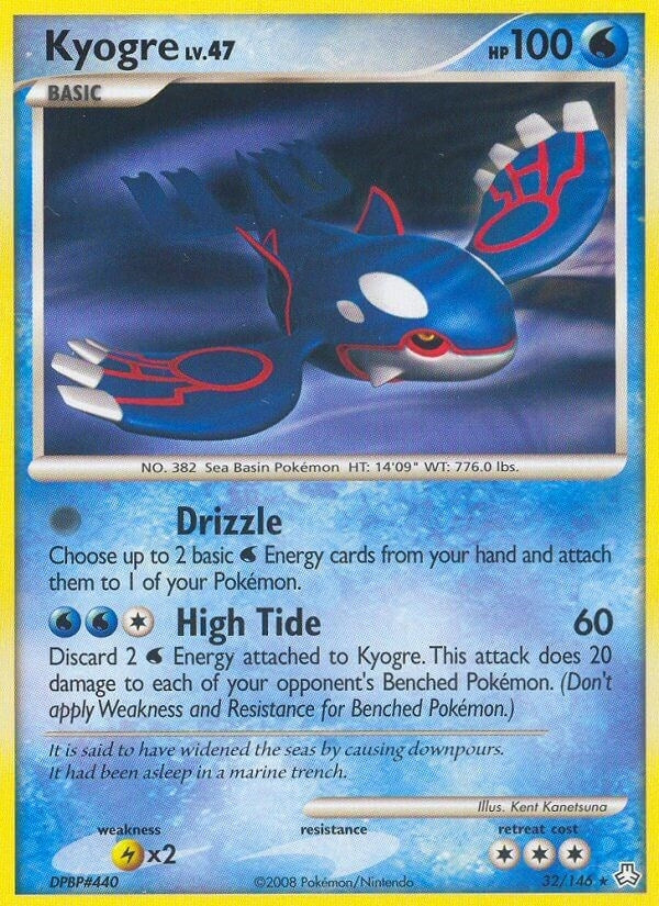 Image for Kyogre (032/146) (Legends Awakened) - Pokemon