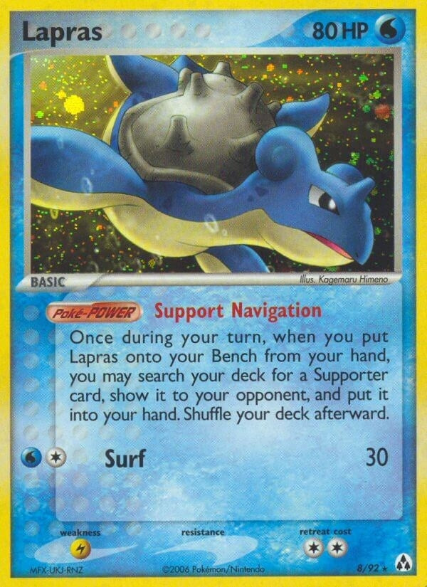 Image for Lapras (8/92) (Legend Maker) - Pokemon