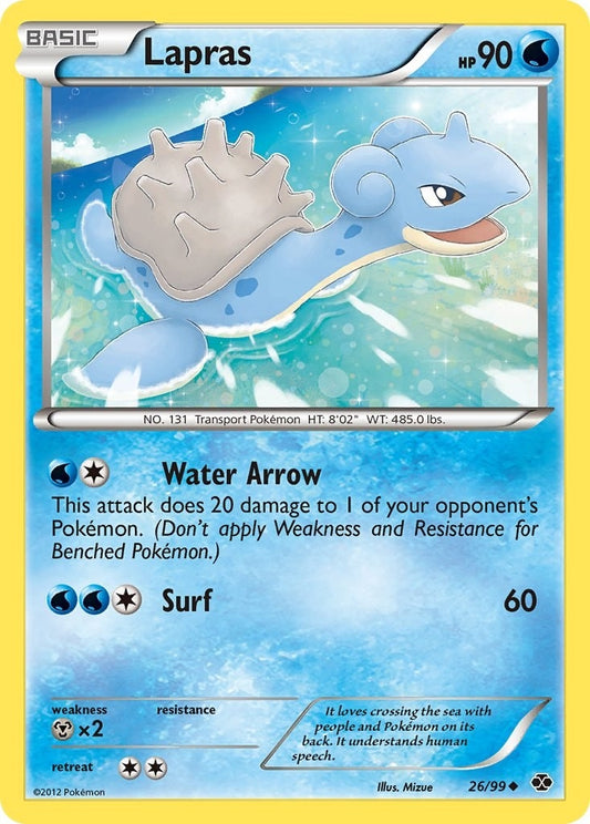 Image for Lapras (26) (26/99) (Next Destinies) - Pokemon