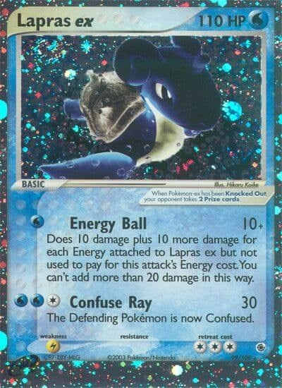 Image for Lapras ex (99/109) (Ruby and Sapphire) - Pokemon