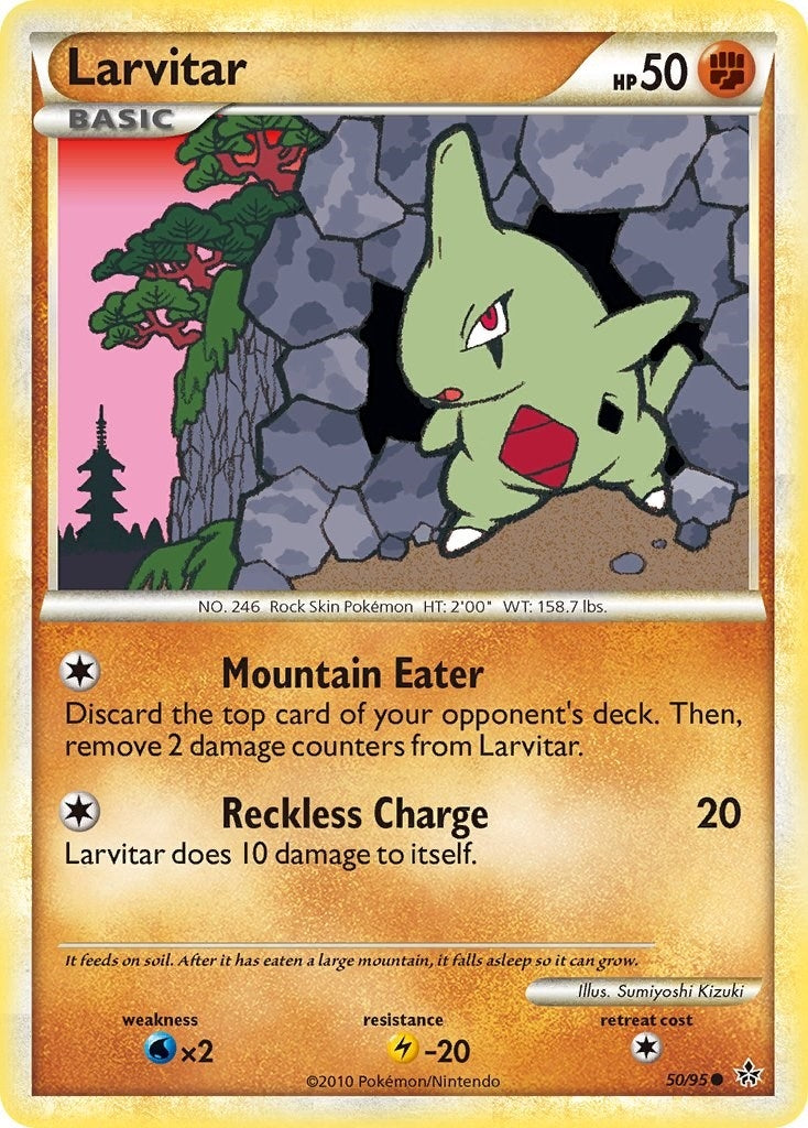 Image for Larvitar (50) (50/95) (Unleashed) - Pokemon