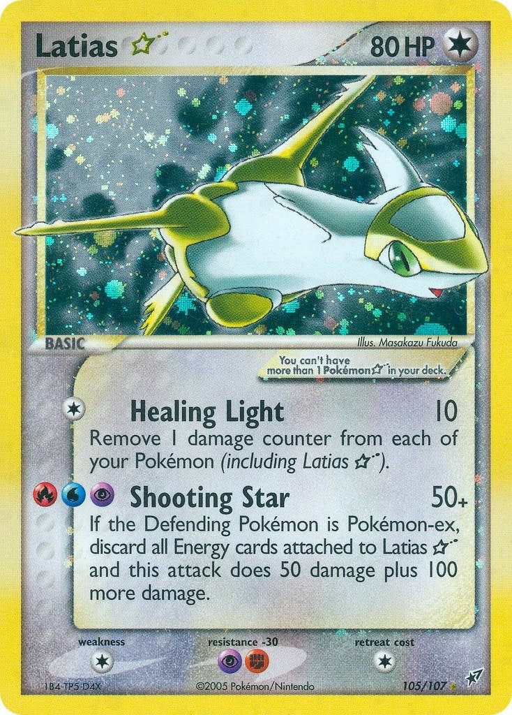 Image for Latias Star (105/107) (Deoxys) - Pokemon