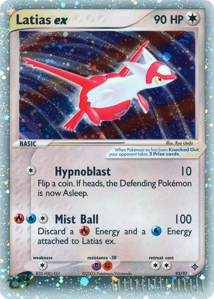 Image for Latias ex (93/97) (Dragon) - Pokemon