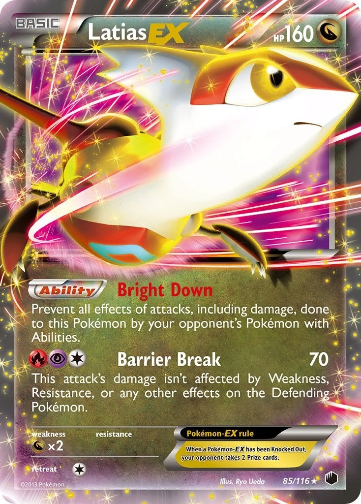 Image for Latias EX (85/116) (Plasma Freeze) - Pokemon