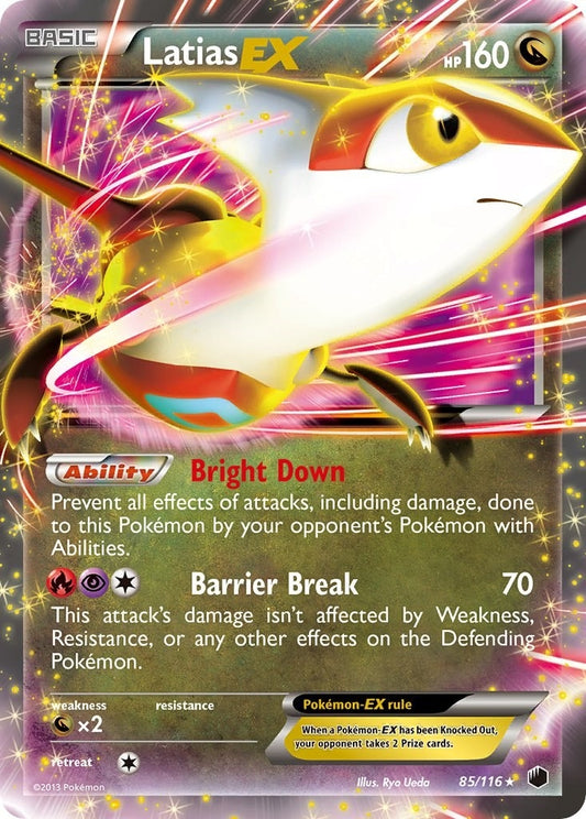 Image for Latias EX (85/116) (Plasma Freeze) - Pokemon
