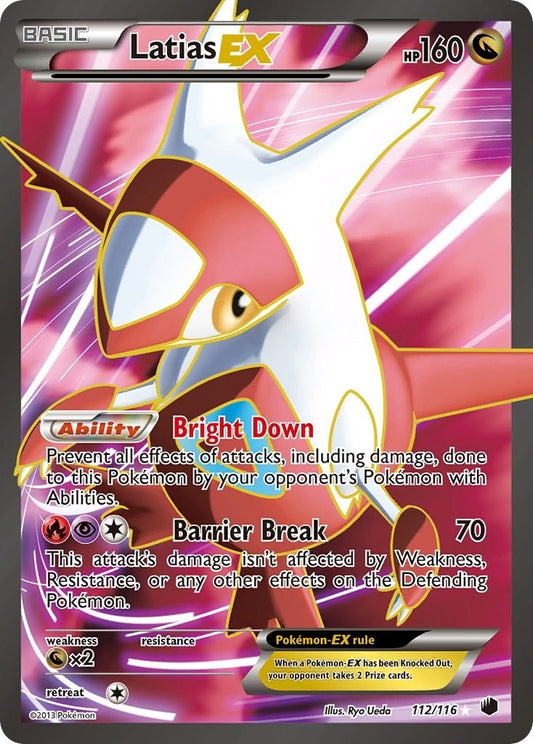 Image for Latias EX (112 Full Art) (112/116) (Plasma Freeze) - Pokemon