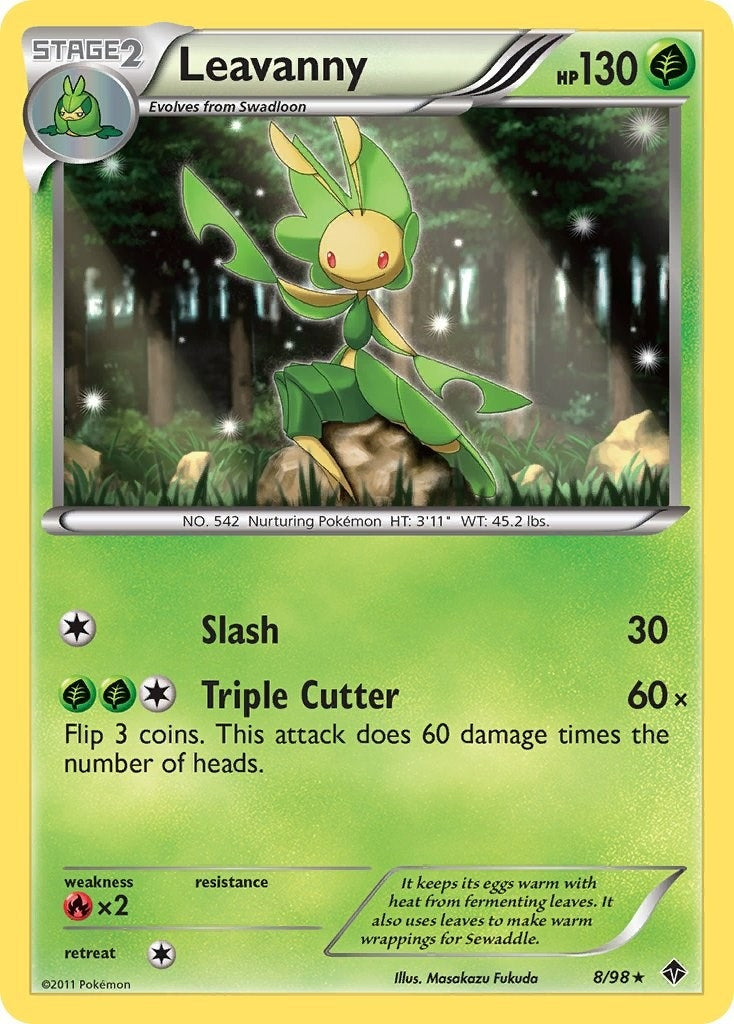 Image for Leavanny (8) (8/98) (Emerging Powers) - Pokemon