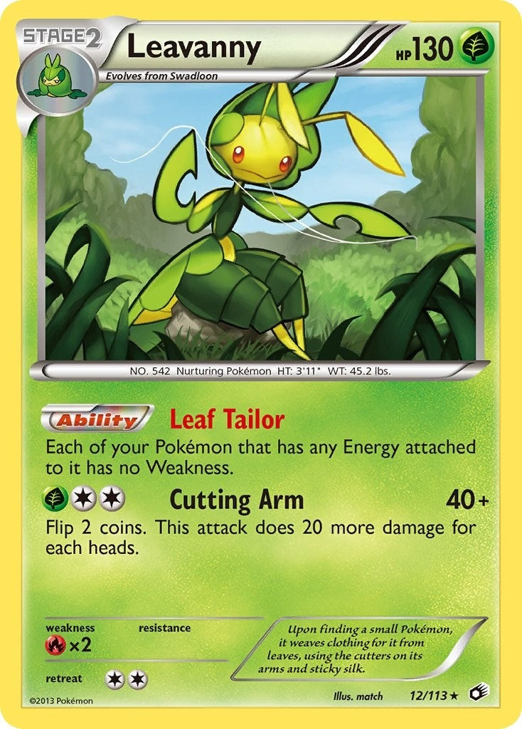 Image for Leavanny (12/113) (Legendary Treasures) - Pokemon