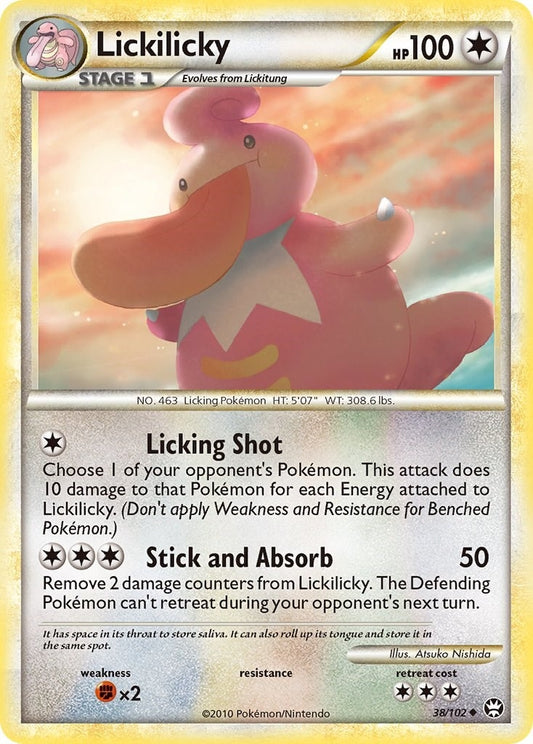 Image for Lickilicky (38/102) (Triumphant) - Pokemon