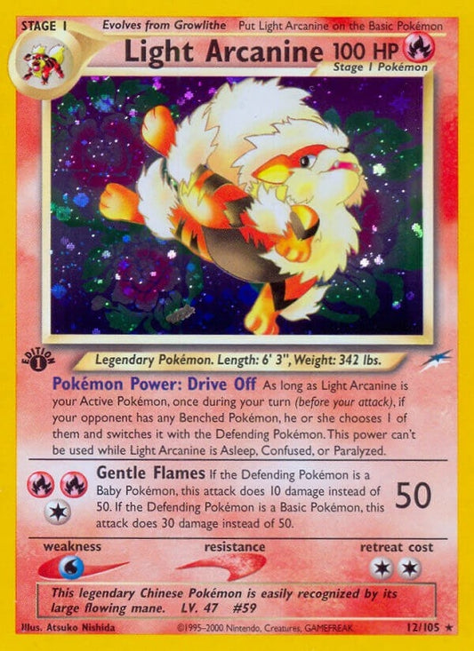 Image for Light Arcanine (012/105) (Neo Destiny) - Pokemon