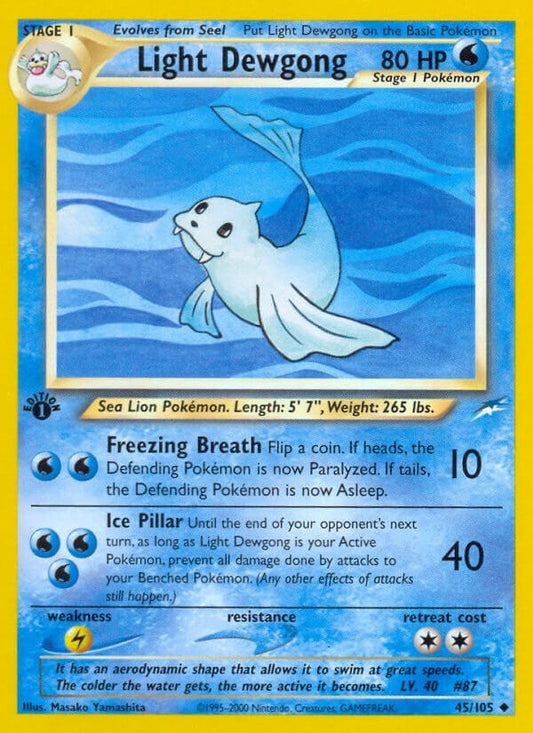 Image for Light Dewgong (045/105) (Neo Destiny) - Pokemon