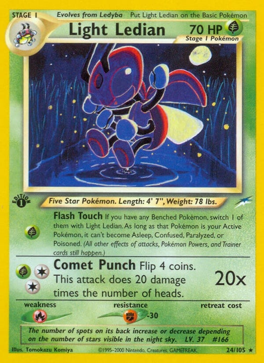 Image for Light Ledian (024/105) (Neo Destiny) - Pokemon