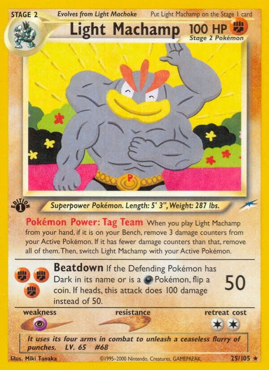 Image for Light Machamp (025/105) (Neo Destiny) - Pokemon