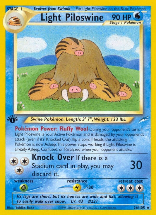 Image for Light Piloswine (026/105) (Neo Destiny) - Pokemon