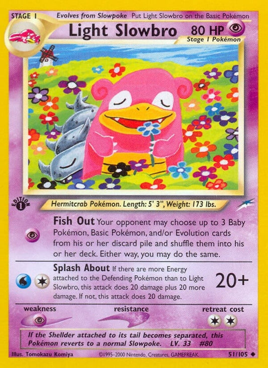 Image for Light Slowbro (051/105) (Neo Destiny) - Pokemon