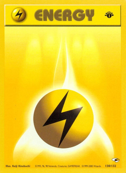 Image for Lightning Energy (130/132) (Gym Heroes) - Pokemon