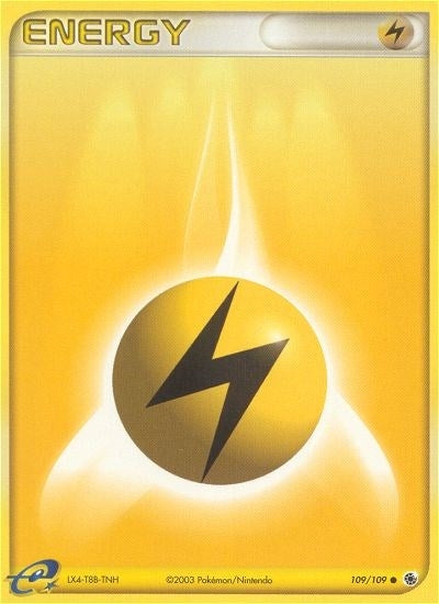 Image for Lightning Energy (109/109) (Ruby and Sapphire) - Pokemon