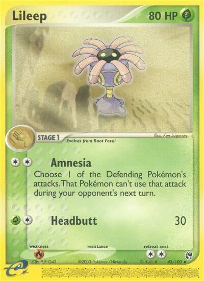 Image for Lileep (43/100) (Sandstorm) - Pokemon
