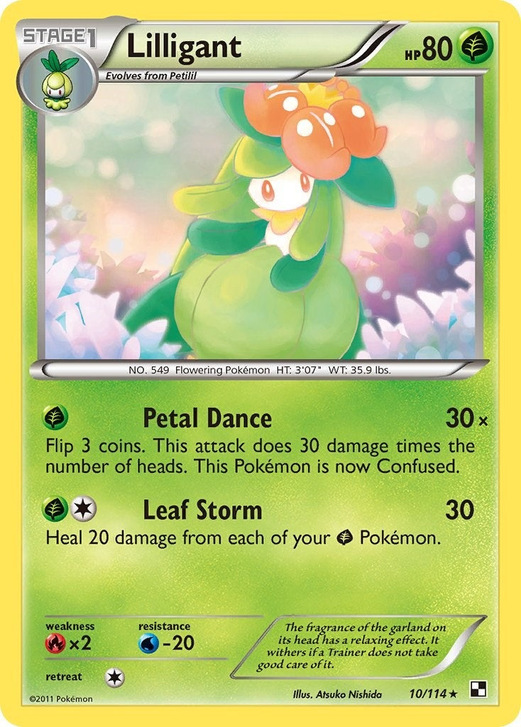 Image for Lilligant (10/114) (Black and White) - Pokemon