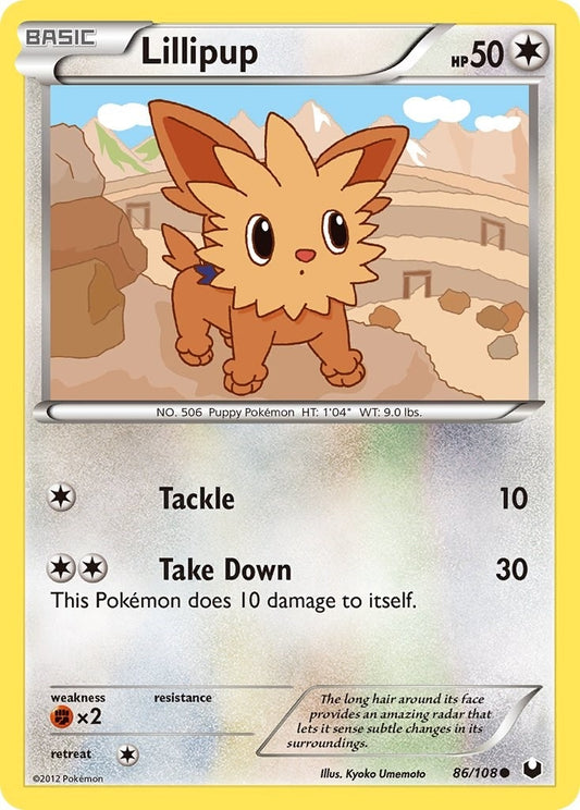 Image for Lillipup (86/108) (Dark Explorers) - Pokemon