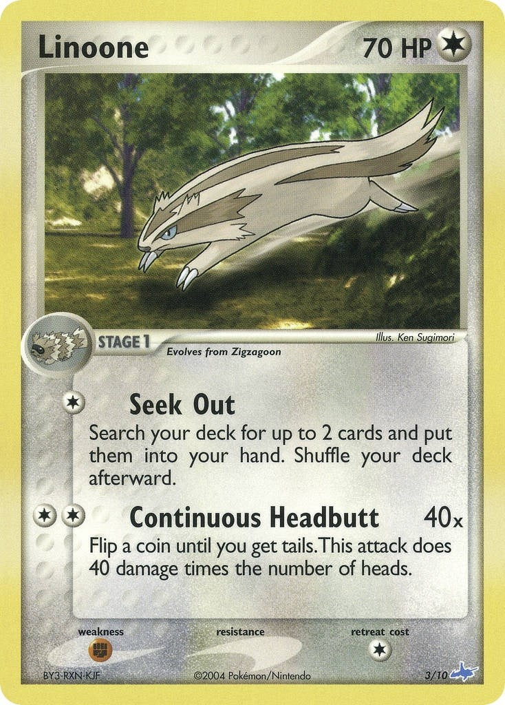 Image for Linoone (3/10) (EX Trainer Kit 1: Latias & Latios) - Pokemon