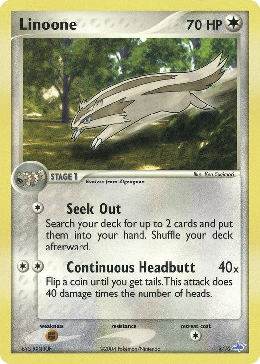 Image for Linoone (3/10) (EX Trainer Kit 1: Latias & Latios) - Pokemon