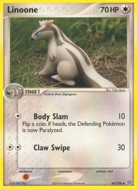 Image for Linoone (34/106) (Emerald) - Pokemon