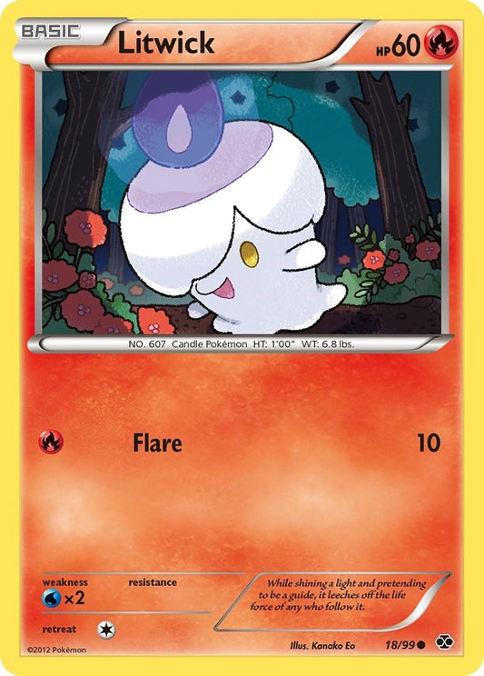 Image for Litwick (18/99) (Next Destinies) - Pokemon