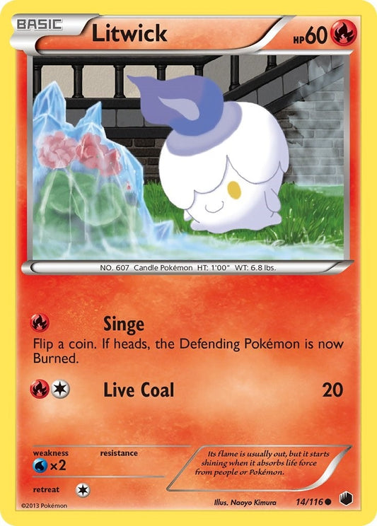 Image for Litwick (14/116) (Plasma Freeze) - Pokemon