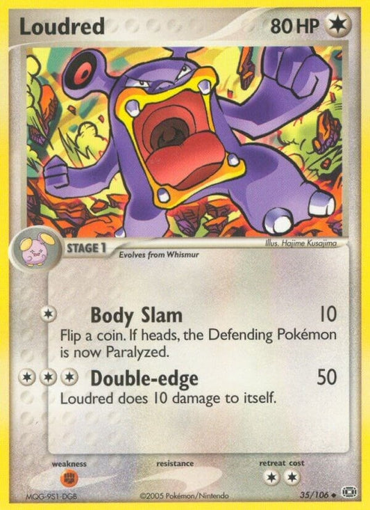 Image for Loudred (35/106) (Emerald) - Pokemon