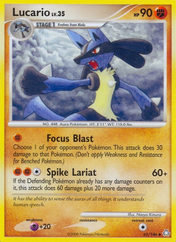 Image for Lucario (61/146) (Legends Awakened) - Pokemon
