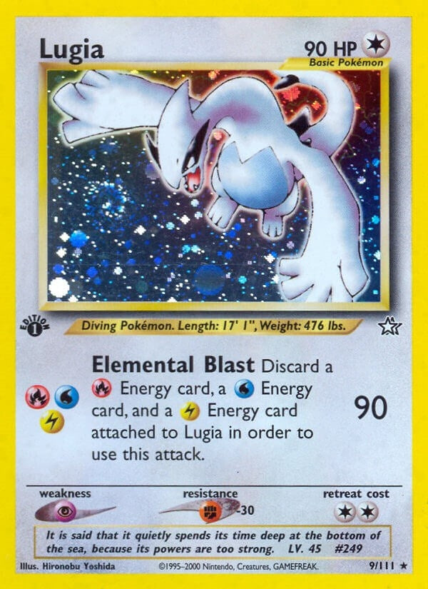 Image for Lugia (009/111) (Neo Genesis) - Pokemon