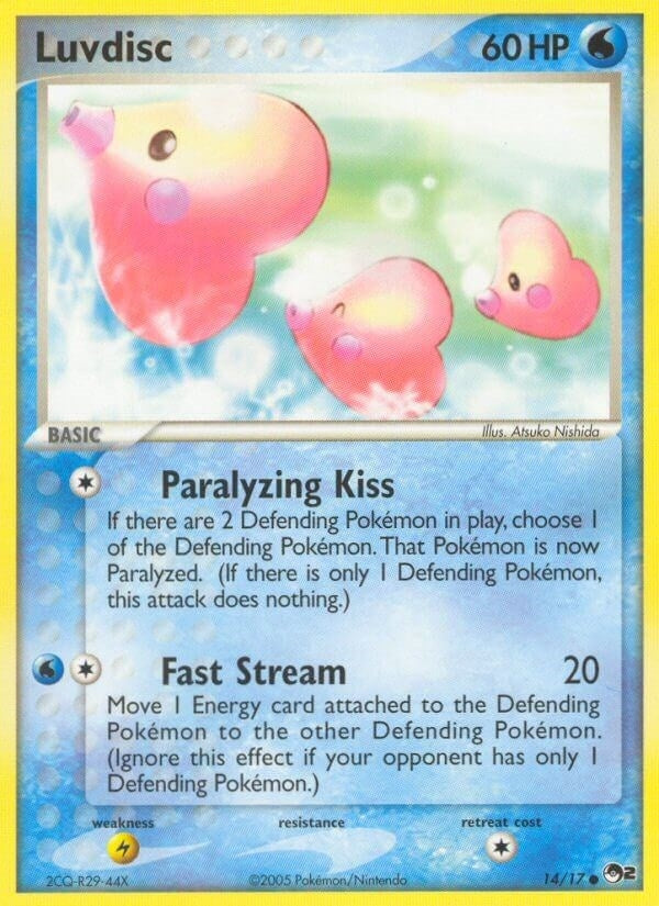 Image for Luvdisc (014/017) (POP Series 2) - Pokemon