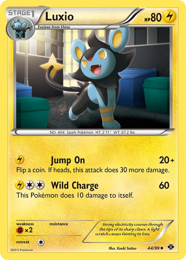 Image for Luxio (44) (44/99) (Next Destinies) - Pokemon
