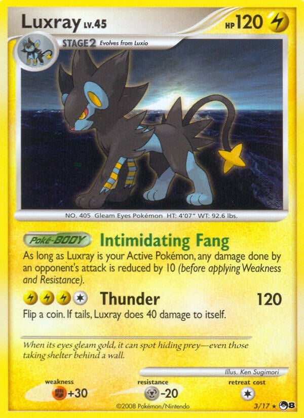 Image for Luxray (003/017) (POP Series 8) - Pokemon