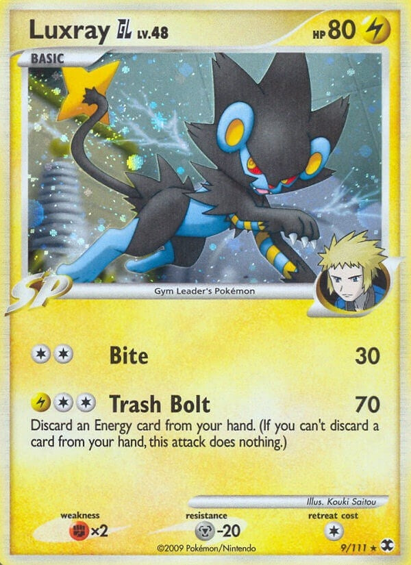 Image for Luxray GL (9/111) (Rising Rivals) - Pokemon