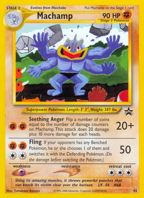 Image for Machamp (43/53) (WoTC Promo) - Pokemon