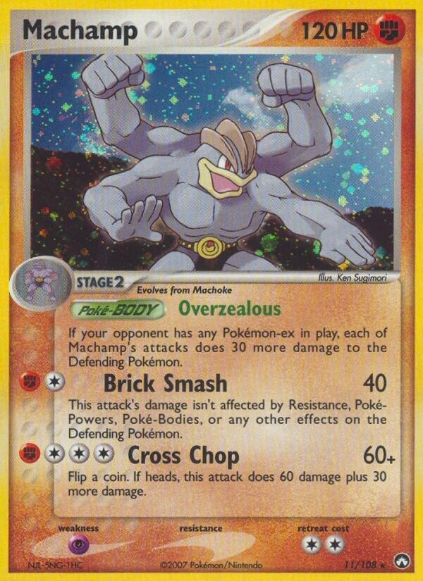 Image for Machamp (11/108) (Power Keepers) - Pokemon