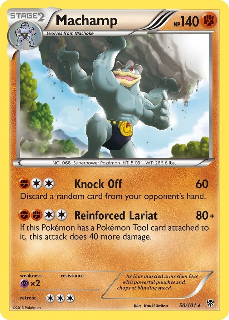 Image for Machamp (50) (50/101) (Plasma Blast) - Pokemon