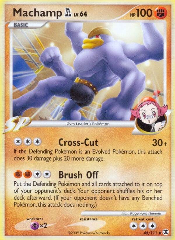 Image for Machamp GL (46/111) (Rising Rivals) - Pokemon
