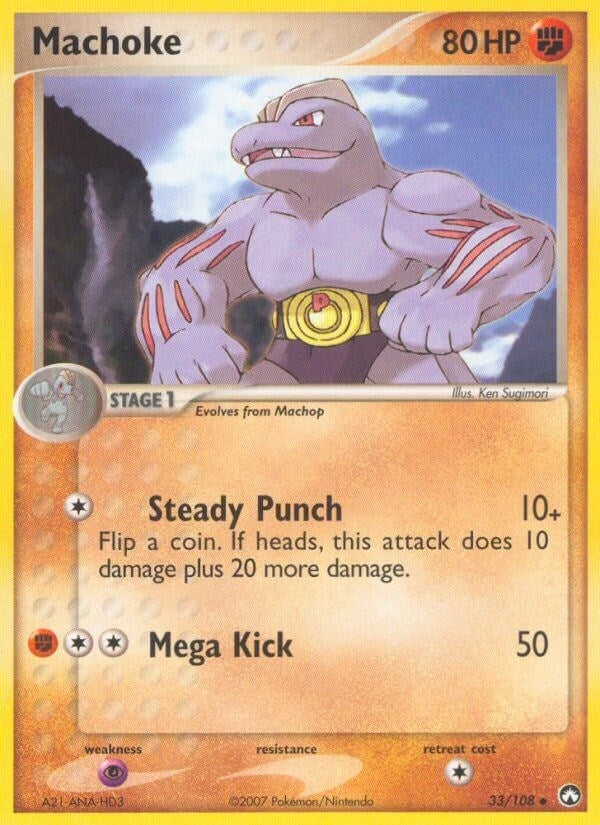 Image for Machoke (33/108) (Power Keepers) - Pokemon