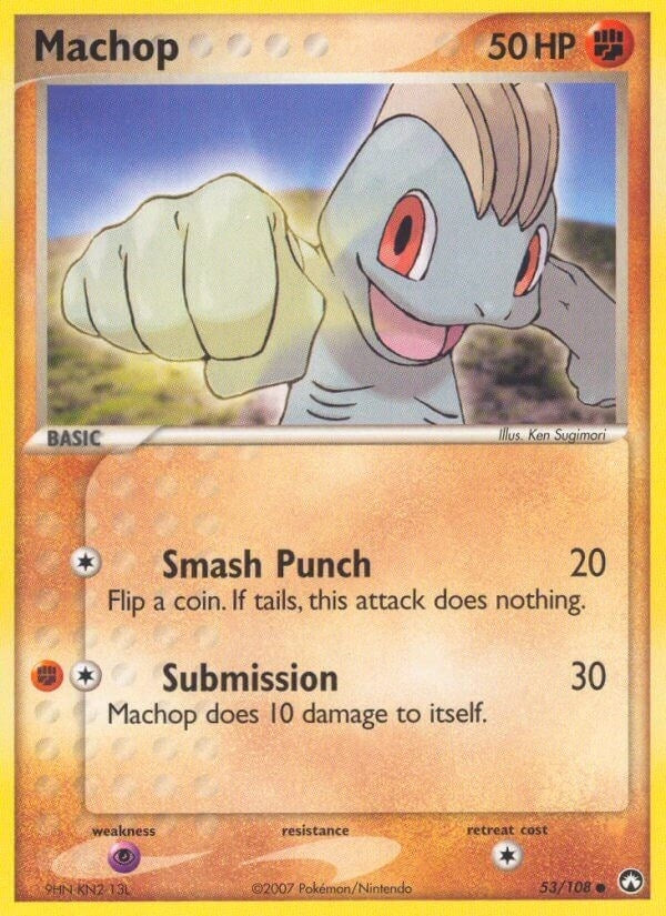 Image for Machop (53/108) (Power Keepers) - Pokemon