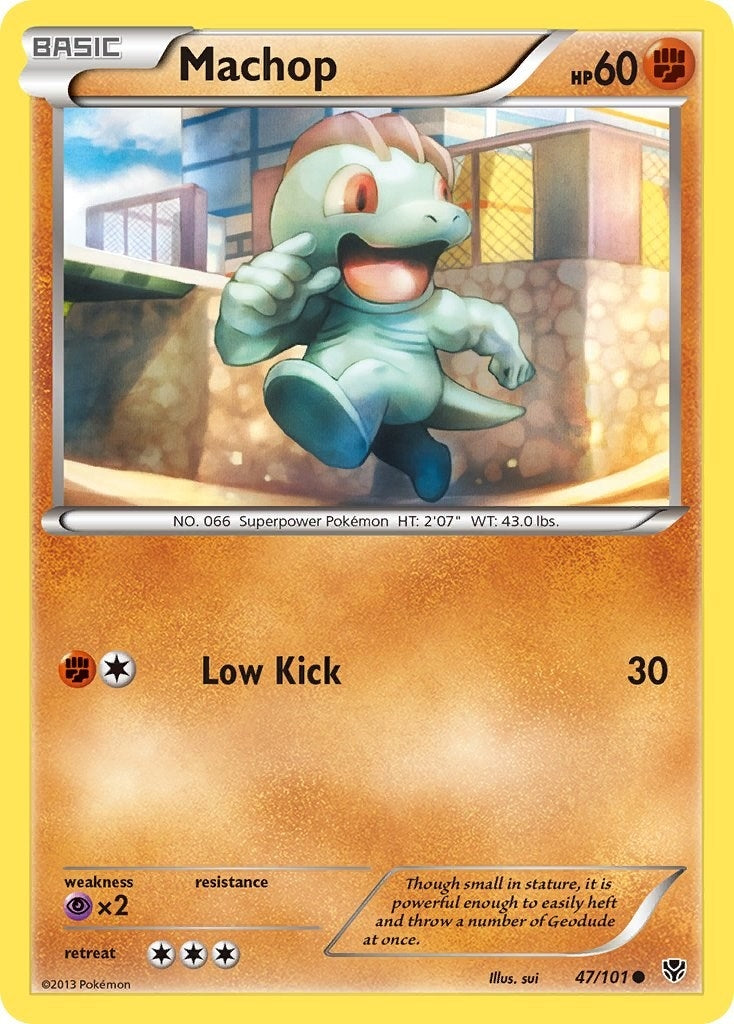 Image for Machop (47/101) (Plasma Blast) - Pokemon