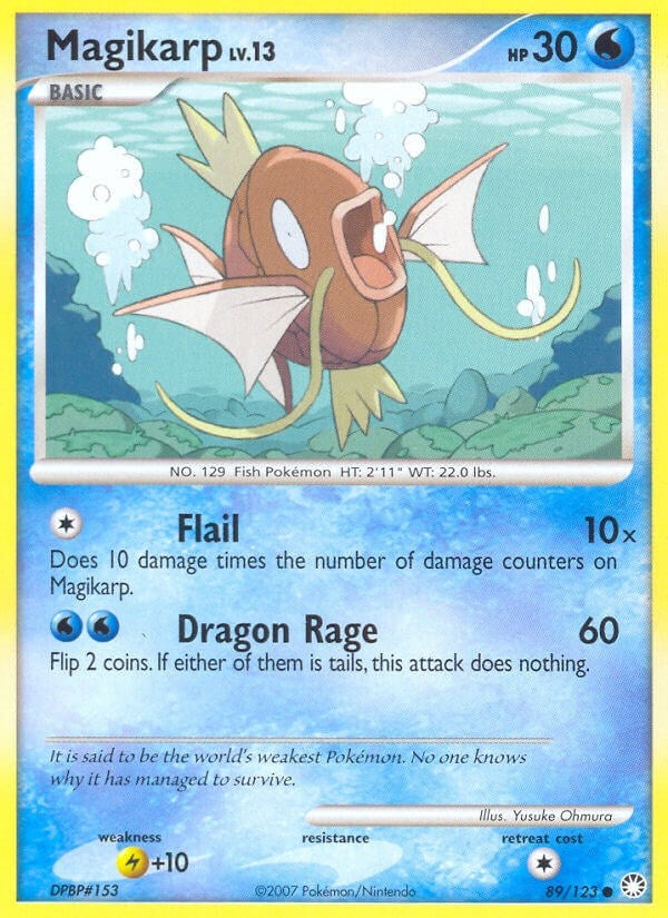 Image for Magikarp (89/123) (Mysterious Treasures) - Pokemon