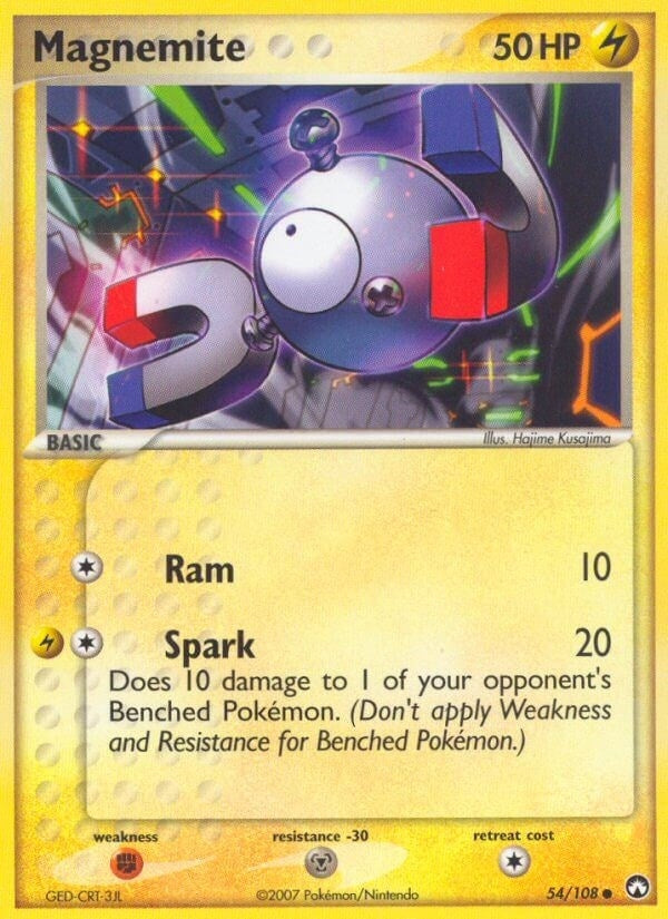 Image for Magnemite (54/108) (Power Keepers) - Pokemon