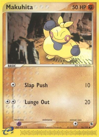 Image for Makuhita - 56109 (56/109) (Ruby and Sapphire) - Pokemon